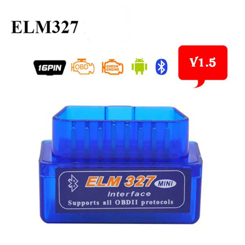 

TOPDON ELM327 Bluetooth 1.5V Mini Elm327 OBD2 Scanner Adapter OBDII Car Diagnostic Code Reader For Android Windows Symbian