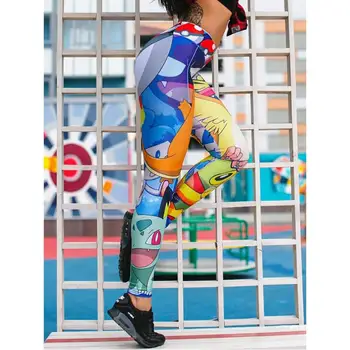 

New Style WOMEN'S Dress Printed Athletic Pants Fashionable Skinny Pants Leggings