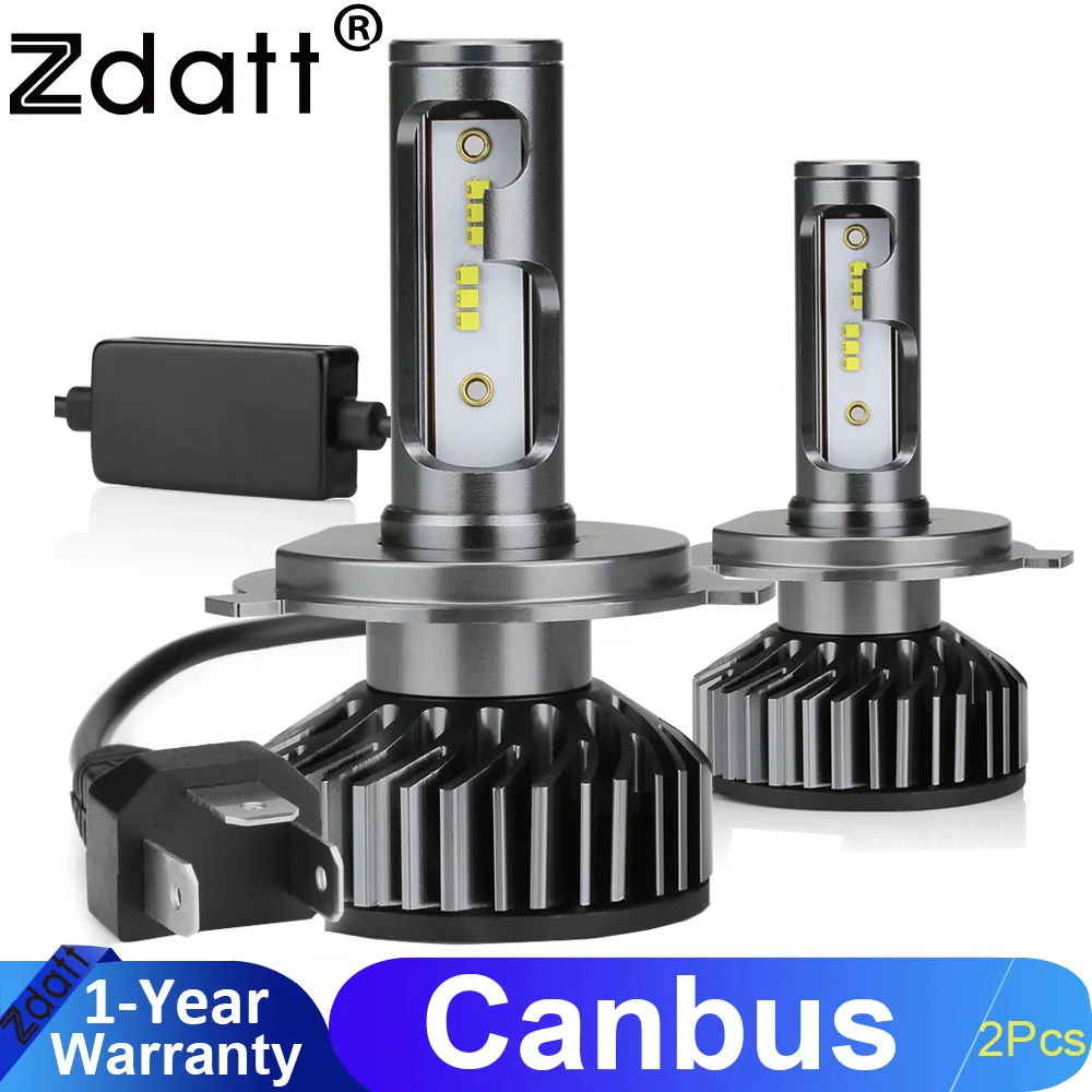 H7LED Zdatt автомобильные светильник светодиоднй лампы H4 6000K 12V 12000LM 100W H1 H11 HB3 HB4