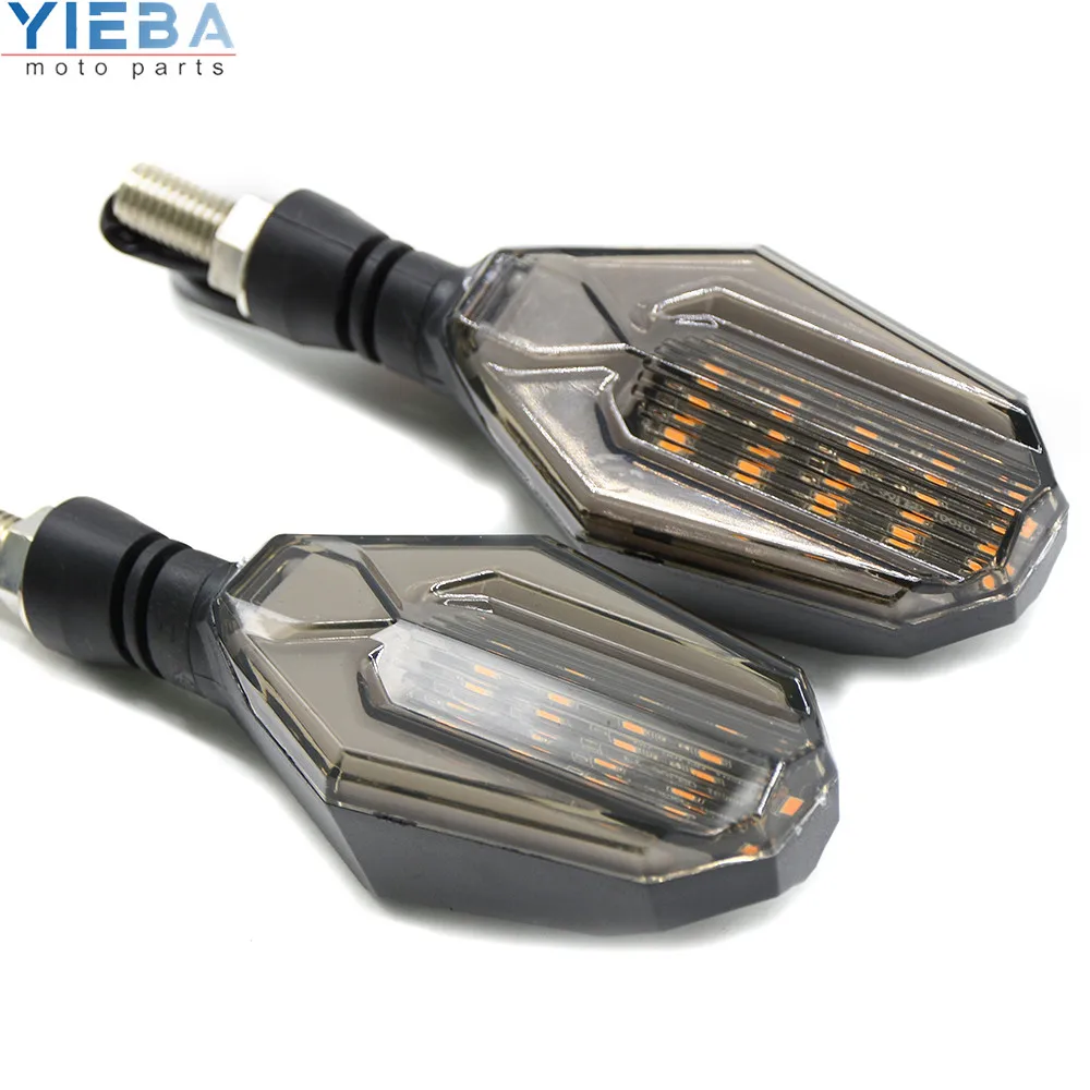 Мотоцикл 12V Световые индикаторы сигнала поворота Поворотная лампа подходит для KTM 200 250 390 690 DUKE RC Kawasaki ZX6R ZX7R ZX10R ZX14R