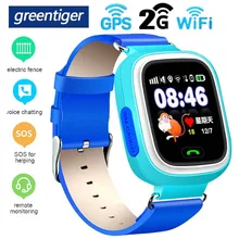 Greentiger Q90 gps Детские умные часы Детские анти-потеря часы устройство трекер wifi SOS умные часы телефон позиционирование VS Q50 Q100