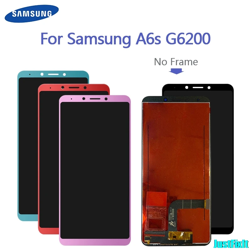 

100% Original 6.0" LCD For Samsung Galaxy A6s G6200 G6200F LCD Display Screen replacement Digitizer Assembly