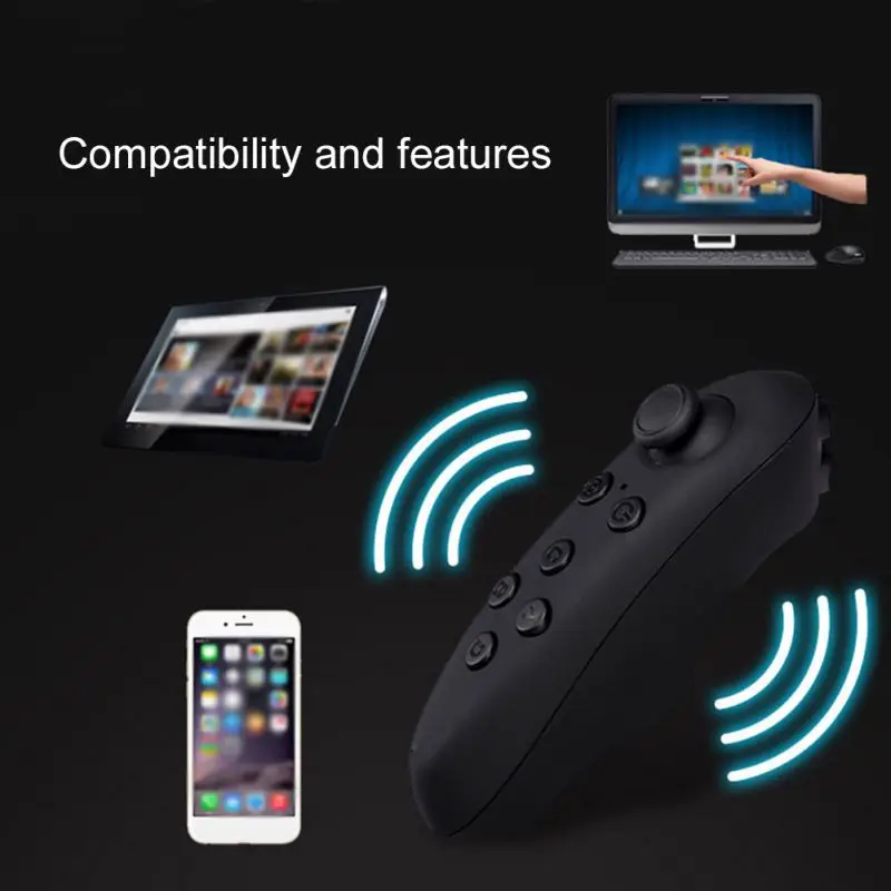 Bluetooth геймпад виртуальной реальности Vr дистанционный пульт для Android IOS 3D очки