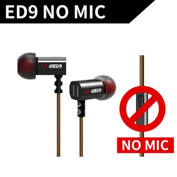 

KZ ED9 1* In Ear Earphone Earphones Bass Tuning Nozzles Dynamic With/No