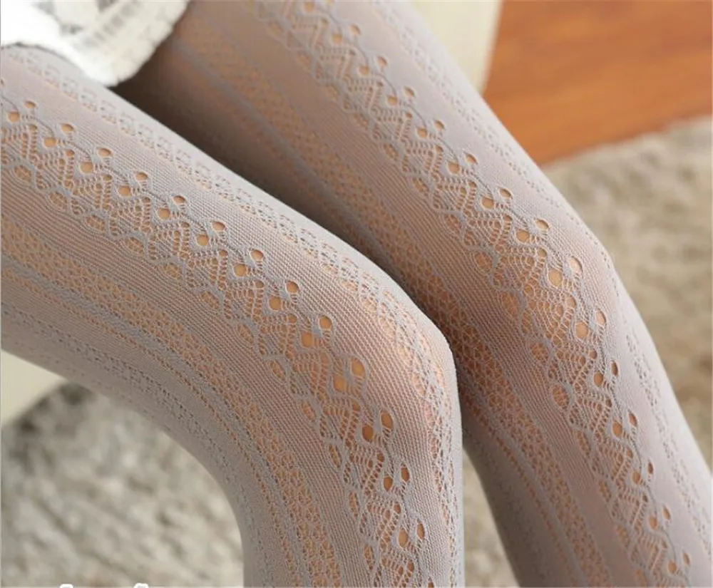Lace Gothic Lolita Tights Japanese Sexy Girls Pantyhose Kawaii Tight Lady Women Pantyhoses B661