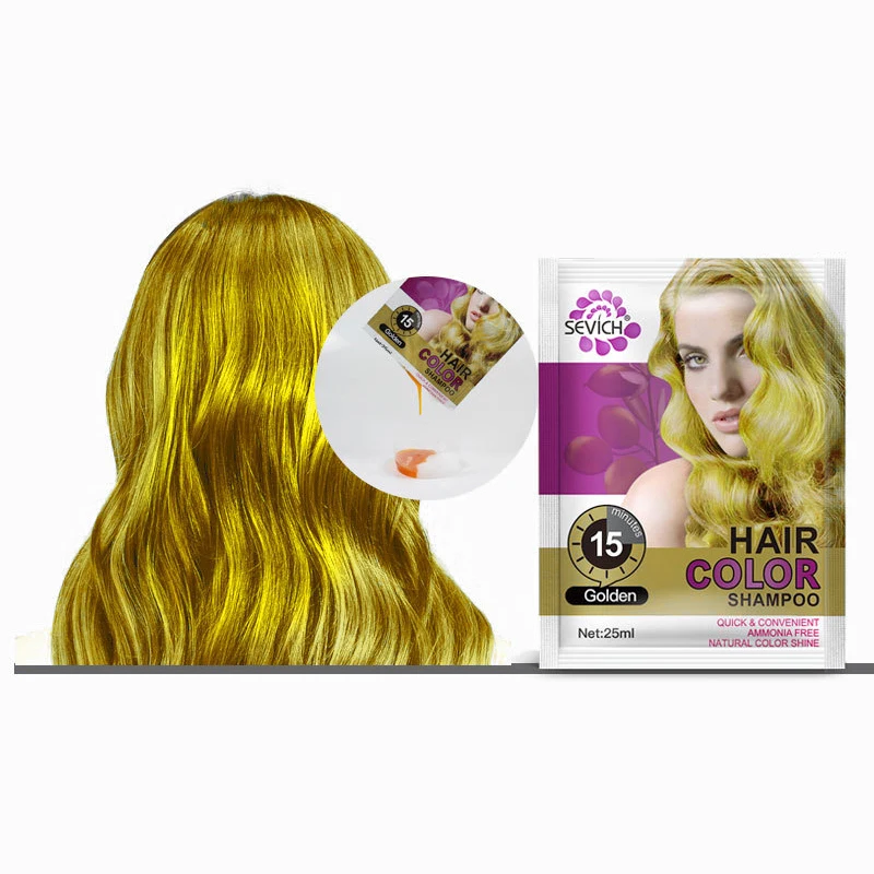25 мл 15 минут 4 цвета красящий шампунь для волос крем-краска для волос до 4 недель натуральный органический инструмент для ухода за волосами для женщин TSLM1