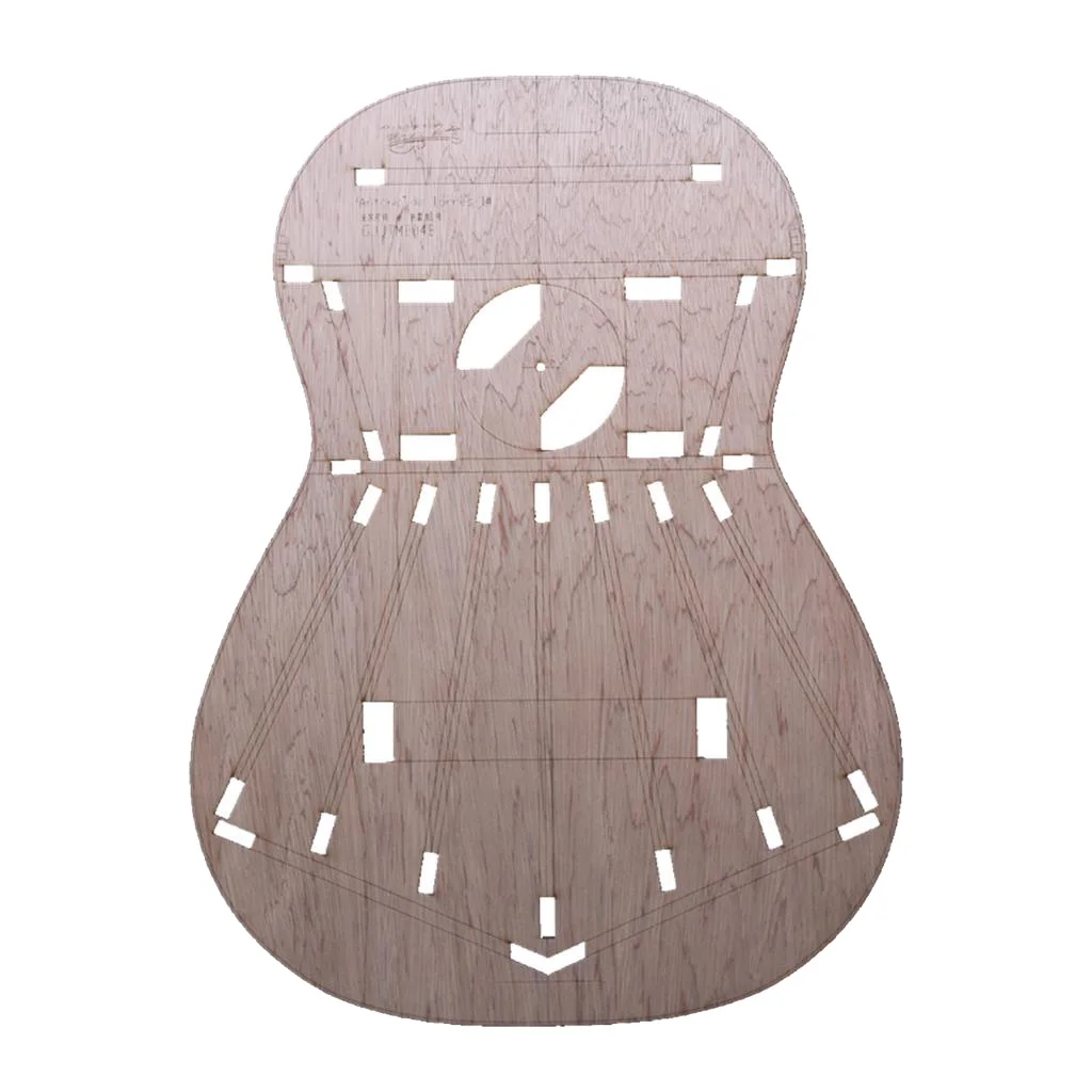 Classical Guitar Layout Template for Torres 1 - Building | Спорт и развлечения