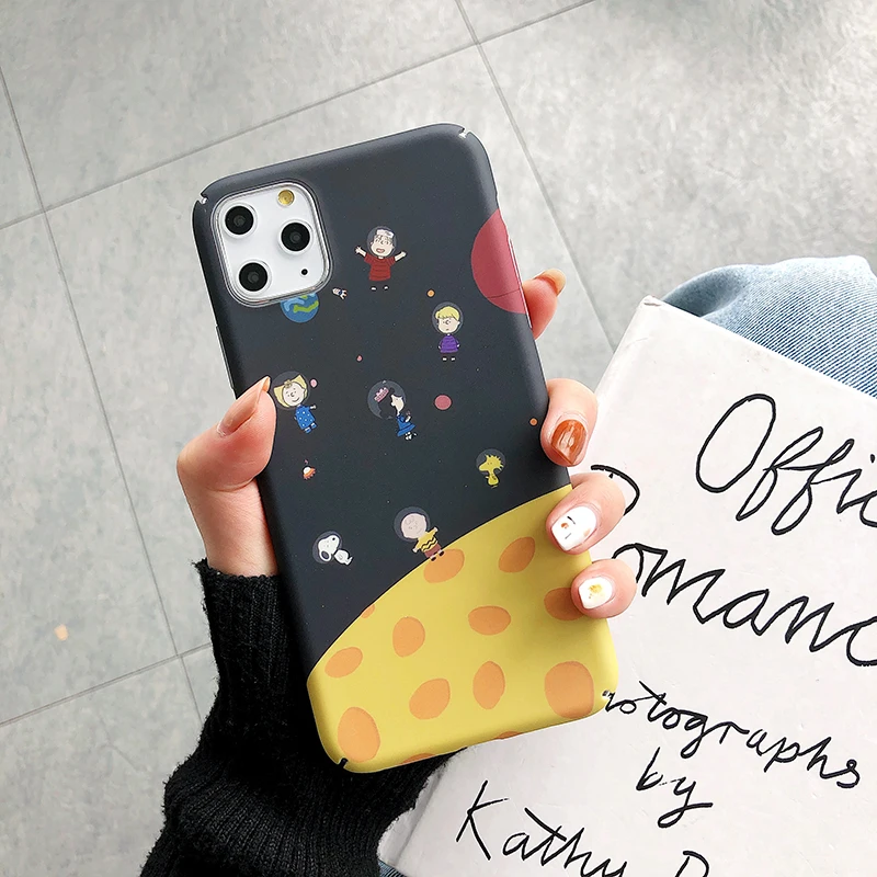 Жесткие ПК-Чехлы для huawei P20 P30Lite Mate30Pro Nova 3 3i 4 5 мультфильм Charlie коричневый полный Чехол для Honor 8X9X9 10 20 задние чехлы