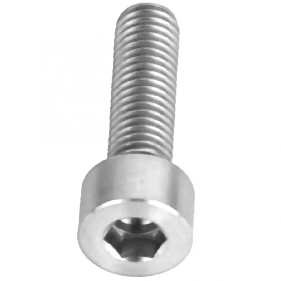 3 шт. винт велосипедный болт M5x18mm сверхлегкий титановый сплав горный шоссейный велосипед винт болт велосипед стержень шестигранный круглый Винт велосипедные части