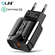 3A Quick Charge 3,0 USB Ladegerät EU Wand Handy Ladegerät Adapter für iPhone X MAX 7 8 QC3.0 Schnelle lade für Samsung Xiaomi(China)