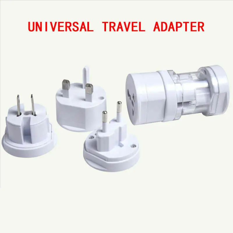 4-in-1 Detachable Universal Travel Plug Adapter Multi-functional Power Outlet Converter Wall Charger AU/EU/US/UK