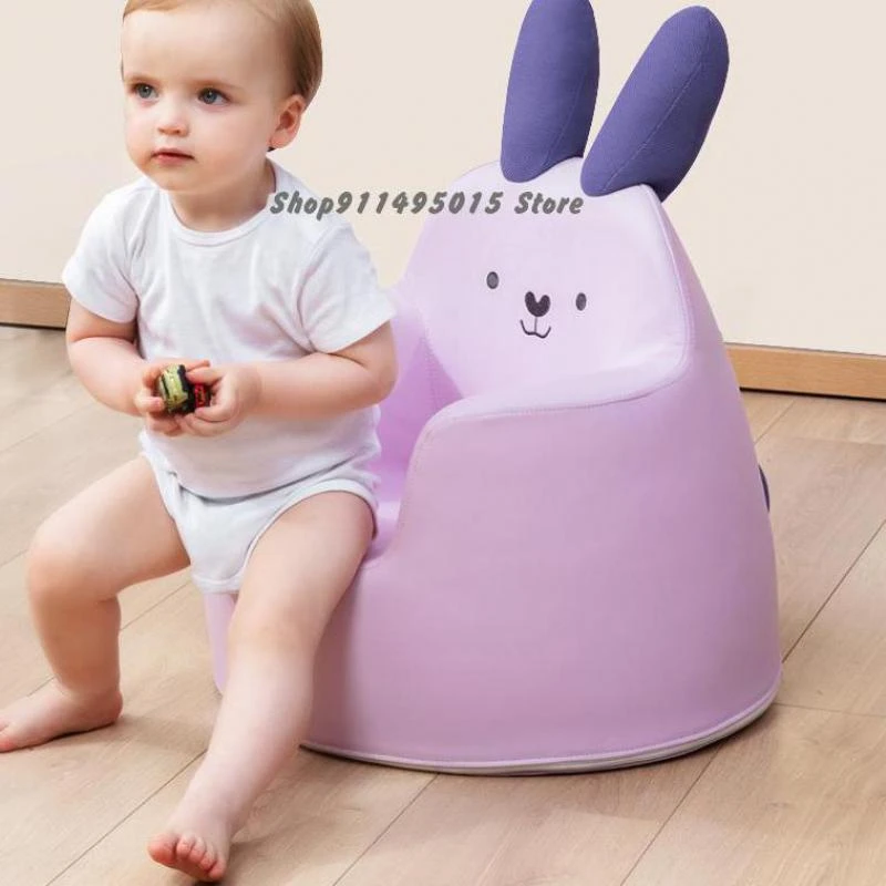 Sofá coreano para niños, sillón pequeño de dibujos animados para niño y niña, para bebé, para aprender sentarse, Red, Color Rojo|Sofás infantiles| - AliExpress
