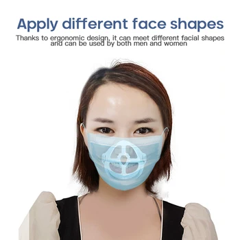 

Dropshipping! NEW 3D Mask Bracket Mask Accessories Breathing Smoothly And Cool Mask Holder Breathable Prevent Makeup Removal