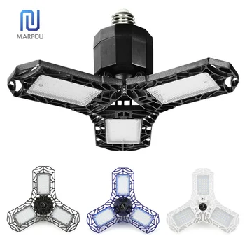 

LED Garage Light E27 Lamp Deformation 360 Adjustable Angle High Bay Light Industrial LED Garage Light For Garage Workshop