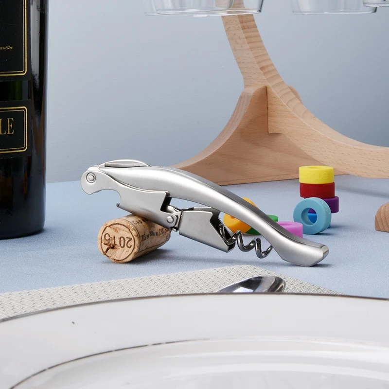 Youpin-서클 조이 스테인레스 스틸 소믈리에 나이프 전문 와인 오프너, 멀티 휴대용 스크류 오프너 병 맥주 오프너 도구