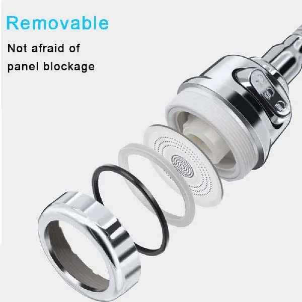 Adaptateur Pivotant Pour Robinet HATOOLHA - Filetage Mâle/mâle, 20 Mm Vers 22 Mm, Rotation 360° - Pour Aérateur