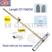 Наивысшее качество! KD 7" /180 см скорость Т образный маслонаполненный стеклорез режущий инструмент. Резка стекла 6~ 12 мм