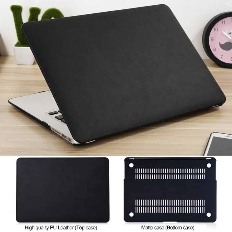 Чехол из искусственной кожи чехол для Apple mac book New Air 13 A1932 сумка для ноутбука чехол для Macbook Pro retina 11 12 13 15 13,3 15,4 дюймов Чехол