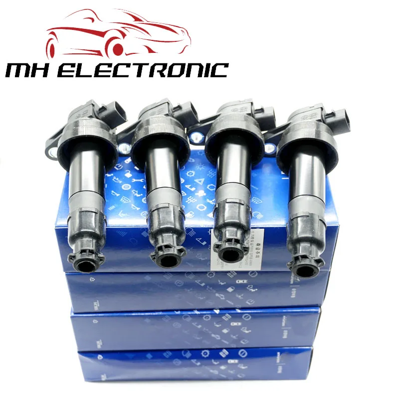 MH Электронная 4 шт./лот 27301-2B000 273012B000 Катушка зажигания для hyundai i20 i30 IX20 Kia Cee'D Cerato Rio Soul 2004- Новинка
