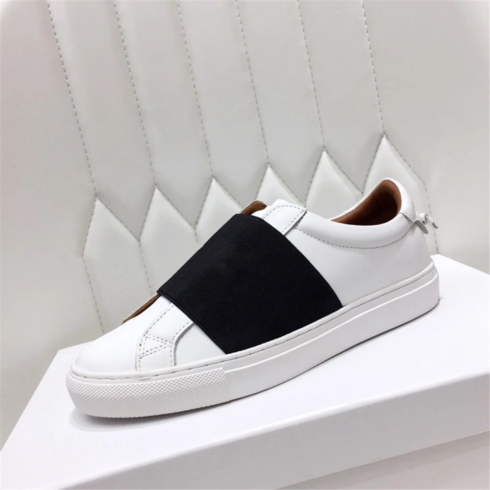 

2019 Women's Shoes White Casual Breathable Fashion Women Flat Shoes Genuine Leather ladies Spring Autumn Sneakers size 35-40