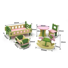 wooden dolls furniture