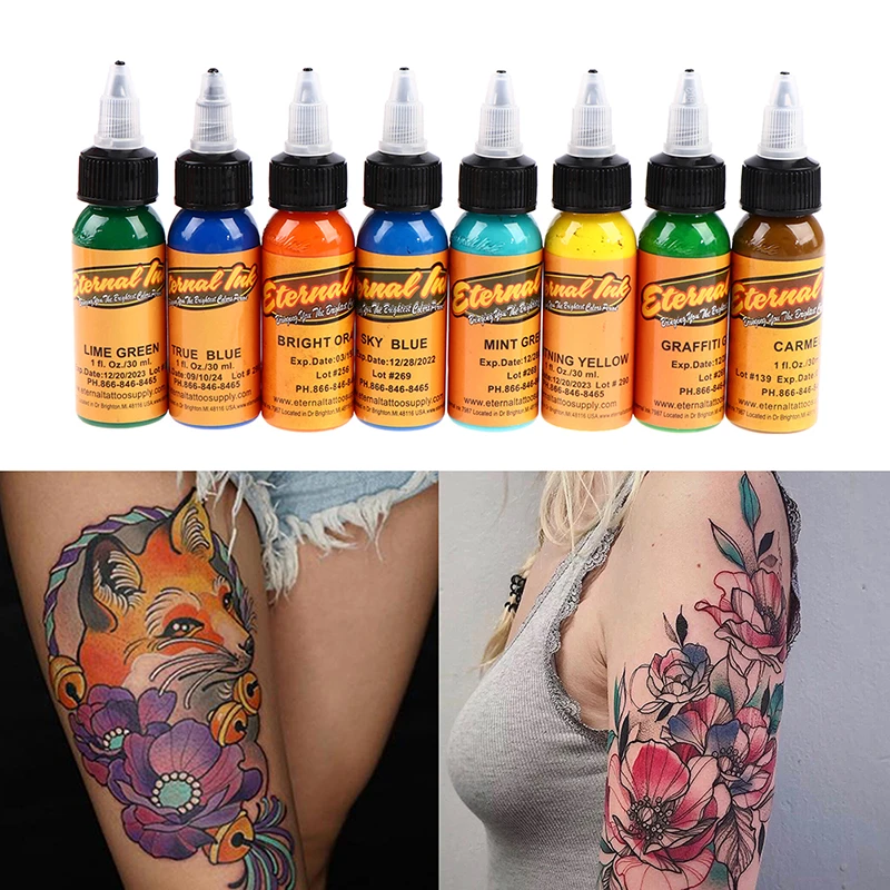 14Colors 30ML Body Painting Tattoo Ink Permanent Makeup Coloring Pigment  Eyebrows Eyeliner Tattoo Paint Body Eternal Tattoo Ink|Phụ kiện xăm| -  AliExpress
