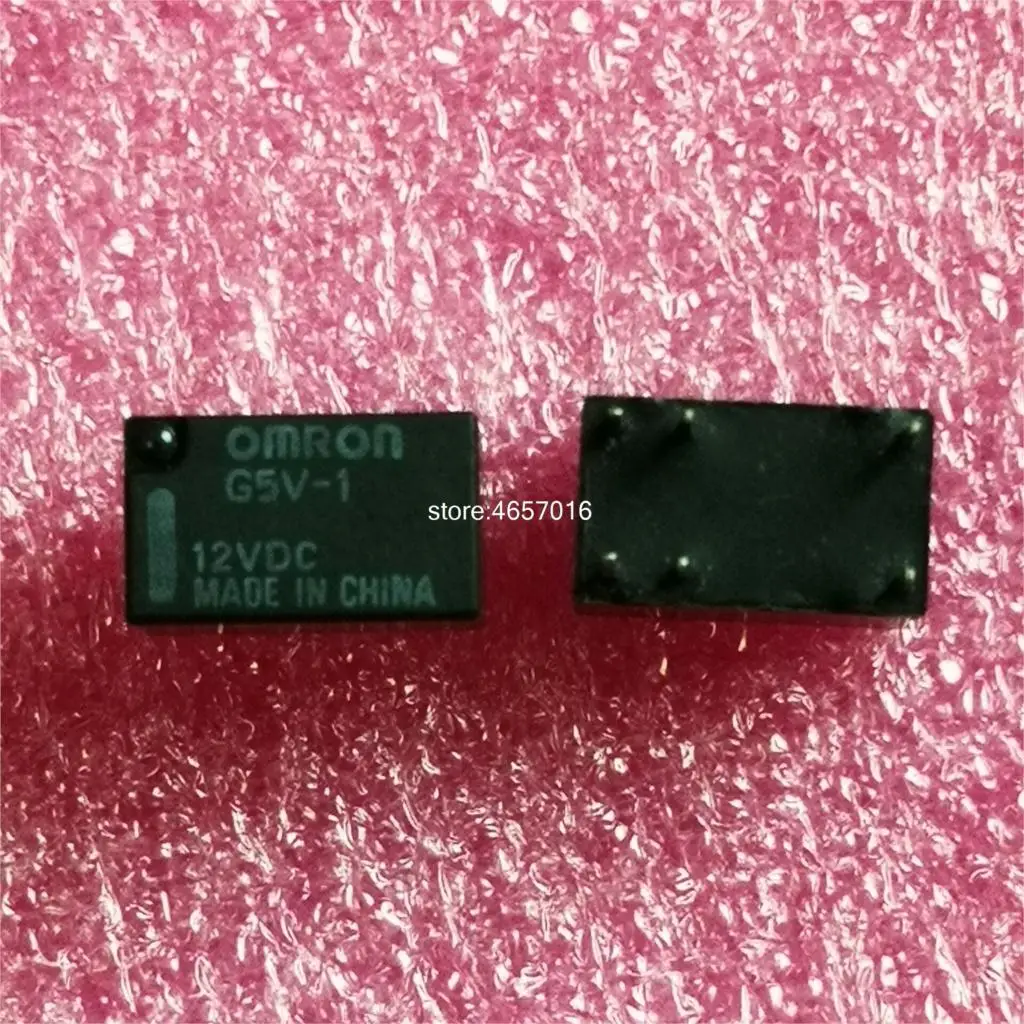 10 шт./лот G5V-1-12VDC миниатюрное Сигнальное реле открыть 1А 6 футов 12В | Обустройство