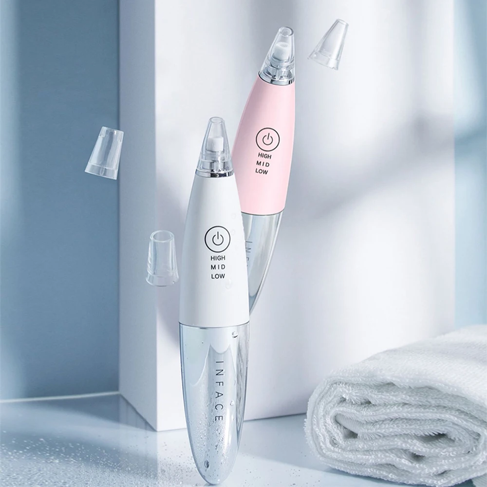 

Beauty Blackhead Remover Face Deep Pore Vacuum Acne Cleaner for Remove Pimple Skin Tag Nose Cleansing Instrument Skin Care Tools