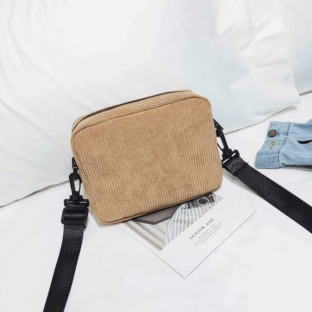 Aelicy Messenger Package New Fashion Women Corduroy Female Bag Female Phone Bag Shoulder Bag For Ladies Bolso Mujer 1025