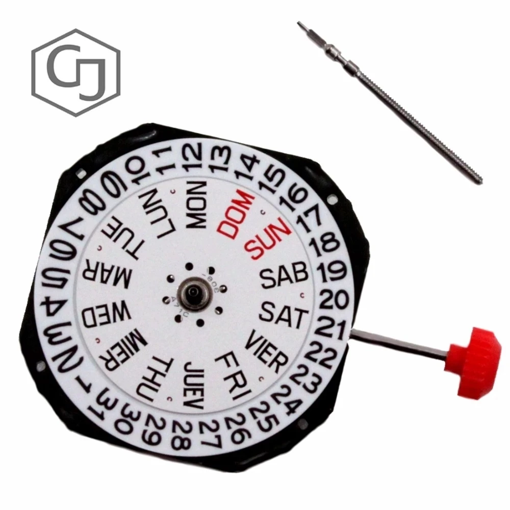 2305 MIYOTA Day At 3 Position Quartz watch movement battery included | Наручные часы