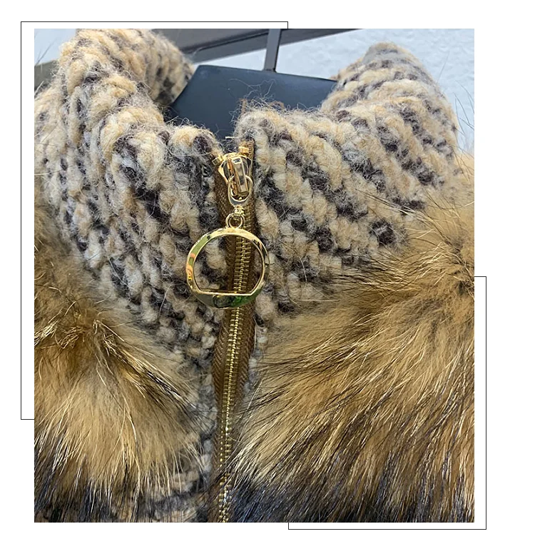 Cheap ZDFURS* 2019 Winter Jacket Women Parka Real Fur Coat Natural Raccoon Fur Woolen Coat Bomber Jacket Korean Streetwear Oversize 11 Cheap ZDFURS* 2019 Winter Jacket Women Parka Real Fur Coat Natural Raccoon Fur Woolen Coat Bomber Jacket Korean Streetwear Oversize 11