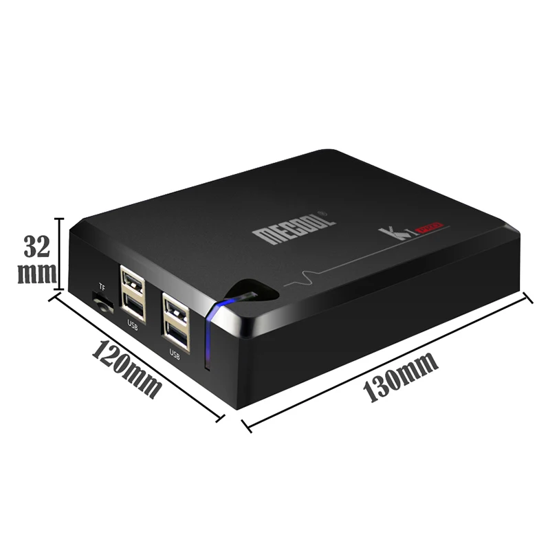 Android 7,1 приставка 2GB DD4 16GB S905D EMMC Flash Поддержка 4K* 2K HD 2,4G/5G WiFi Smart tv box
