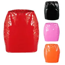 Женские пикантные Высокая Талия мини-юбка с сияющими блестками; с принтом узкие посылка хип-хоп юбок Коктейльные Вечерние фестиваль Клубная одежда