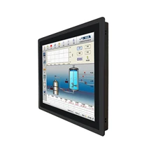 Mini tablette PC industrielle intégrée de 19 pouces, ordinateur tout en un pour surveillance de la production de win10 Pro avec écran tactile capacitif