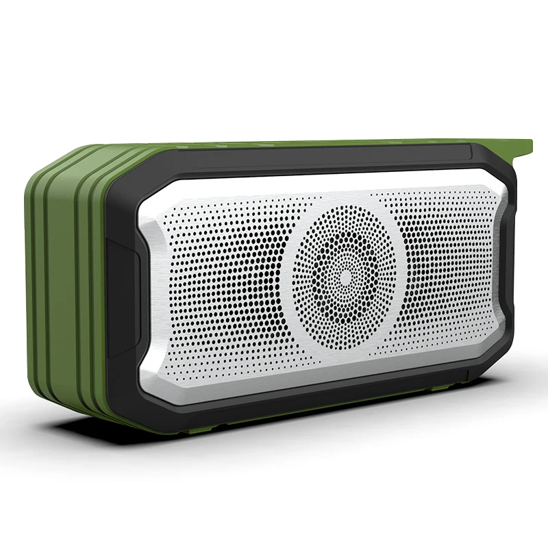 Водонепроницаемый Bluetooth динамик беспроводной громкоговоритель стерео Бас TWS открытый динамик fm-радио Aux TF USB с функцией телефона