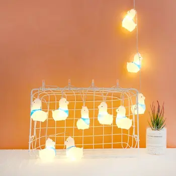 

10 LEDs Cute Alpaca String Light Funny Fairy Kids Night Lamp for Home Party NEW