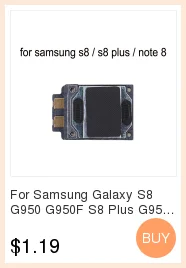 Корпус для телефона samsung Galaxy S8 G950 G950F S8 Plus G955 G955F адаптер для sim-карты и лоток для карт памяти Micro SD Держатель