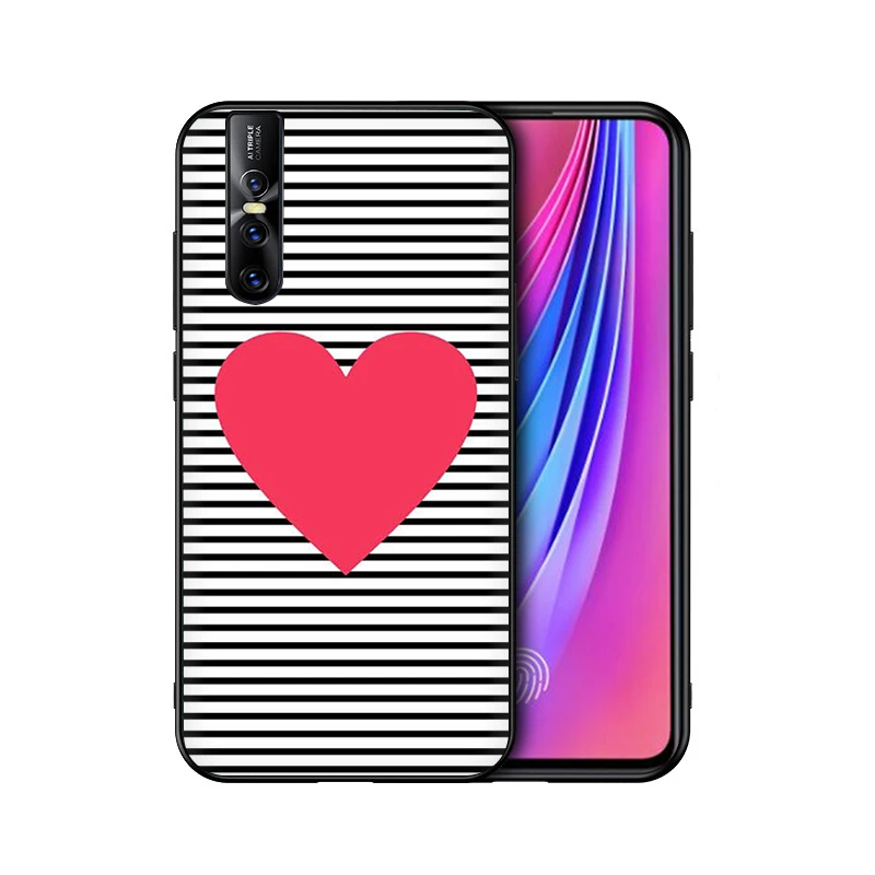 EWAU экзо сердце рисунок силиконовый чехол для телефона для VIVO Y53 Y55s Y81s Y79 V9 V11 V15 Pro Y69 Y71 Y91C Y93 Y66 X9s Z5X - Цвет: B6