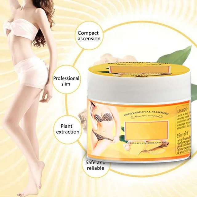 Ginger Fat Burning Cream Anti-cellulite Full Body Slimming Weight Loss Massaging Cream 5