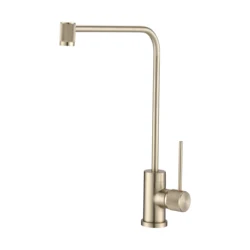 Direct Drinking Water Faucet Kitchen Sink Tap Rotation Brush Gold Drinking faucet black chrome