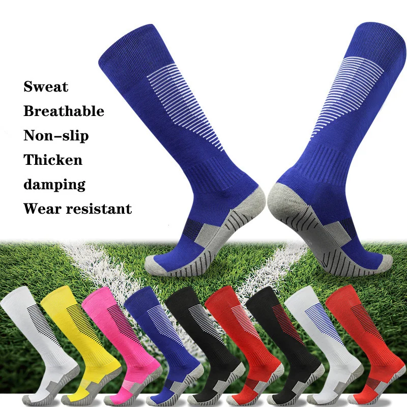 

Outdoor Sports Compression Socks Running Cycling Basketball Football Socks For Men Winter Fall Thick High Tube Stretch Stocking