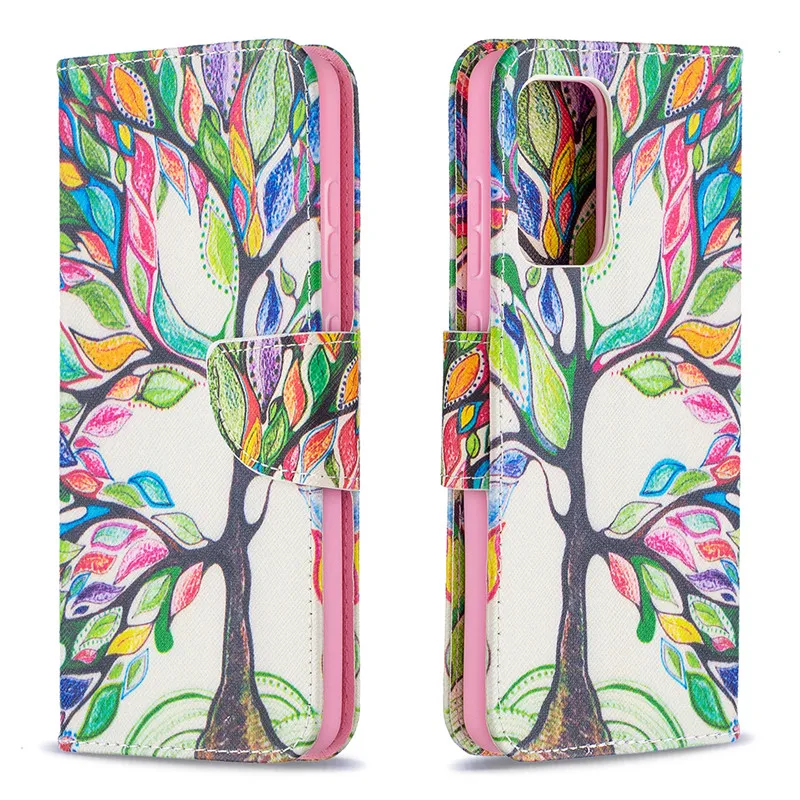 Leather Magnetic Flip Wallet Phone Case Cover - Premium  with Card Slots and Stand