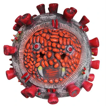 

Cosplay Adult Mask Colorful Cartoon CoV Latex Mask Halloween Props