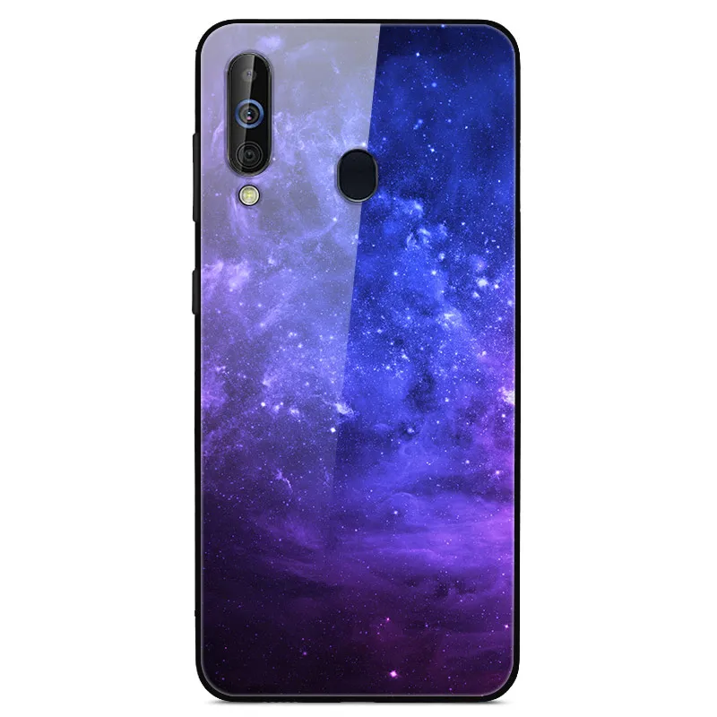 Чехол для samsung Galaxy A60, чехол из закаленного стекла «Планета космос», чехол из стекла для samsung A60 SM-A6060 6,", оболочка A60