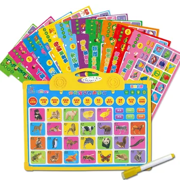 

Sunshine Baby Chinese English Bilingual Audio Voice Books For Children Age 3-6 Character Pinyin Electronic Libros Livros Art