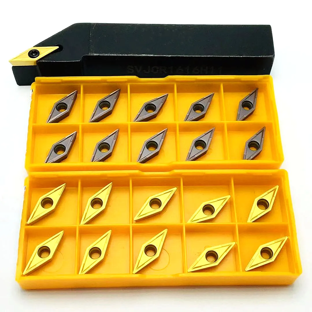 

SVJCR1212H11 SVJCR1616H11 SVJCR1010H11 SVJCR2020K11 SVJCR2525M11 external turning tool holder for VCMT110304 carbide inserts