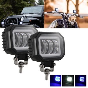 

Boat Work Light Cool White 6000K 3.5inch 30W Motorcycle Accessory Square