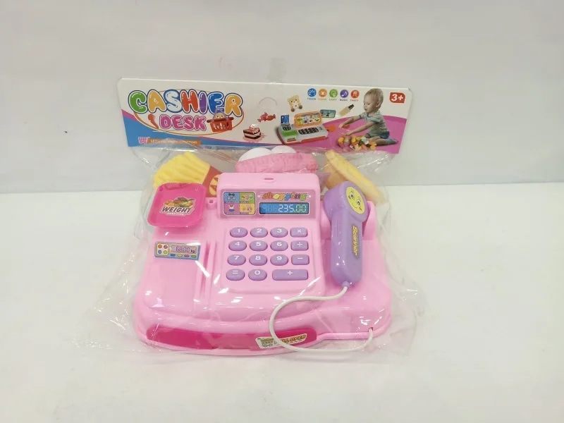 

Children Play House Interactive Toy GIRL'S And BOY'S Play House Game Model Multi-functional Supermarket Cash Register Toy