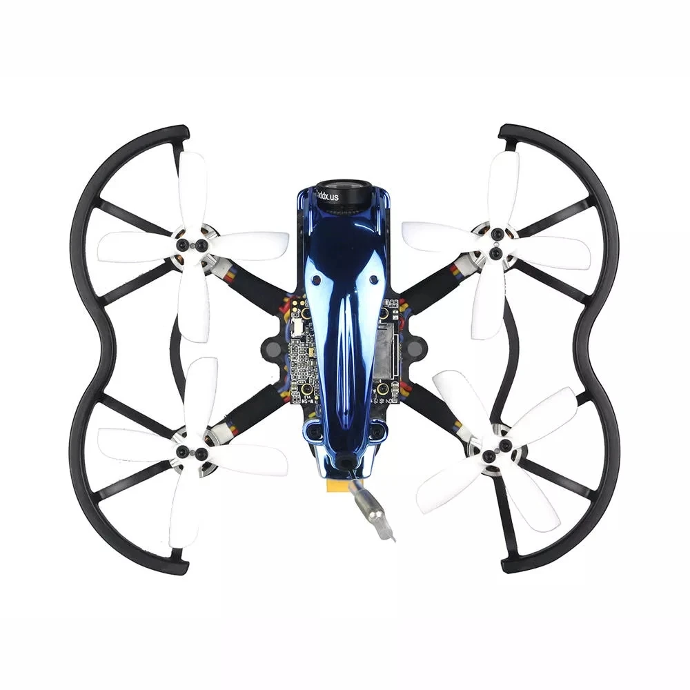 KINGKONG/LDARC 90GTI-HD 98 мм 3S 2 дюймов Whoop небольшой гоночный Дрон с видом от первого лица с управлением от первого лица без контроллера/PNP 4 FC OSD 20A Blheli_S бесщеточный ESC 200 мВт VTX 1080P DVR