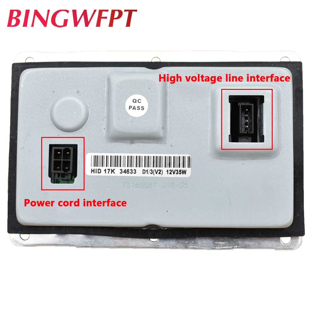 New LAD5GL 4Pins 12V D1S D1R D2S D2R Xenon Headlight Control Unit Ballast ECU for Audi A4 S4 8E0907391A 89035113